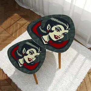 Vampire Dracula Girl Halloween Goth Horror Buff MCM Green Nesting Tables