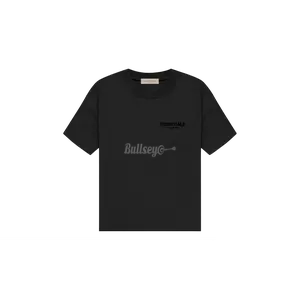 Fear of God Essentials "Black Stretch Limo" T-Shirt (SS22)