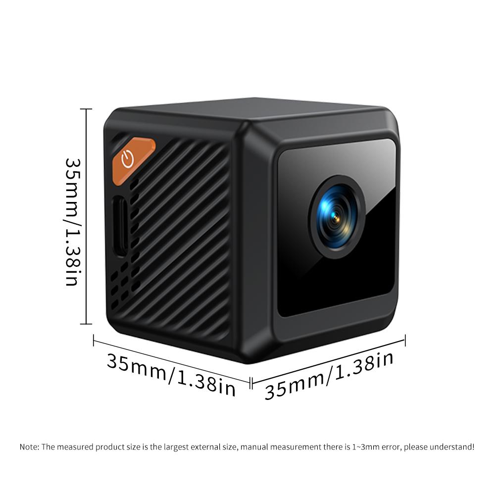 W02 1080P Mini Wireless Indoor Home Security Camera WiFi Pet Camera Baby Monitor Motion Detection Smart Alerts Infrared Night Vision Cloud SD Card Storage App Control Recording Surveillance with