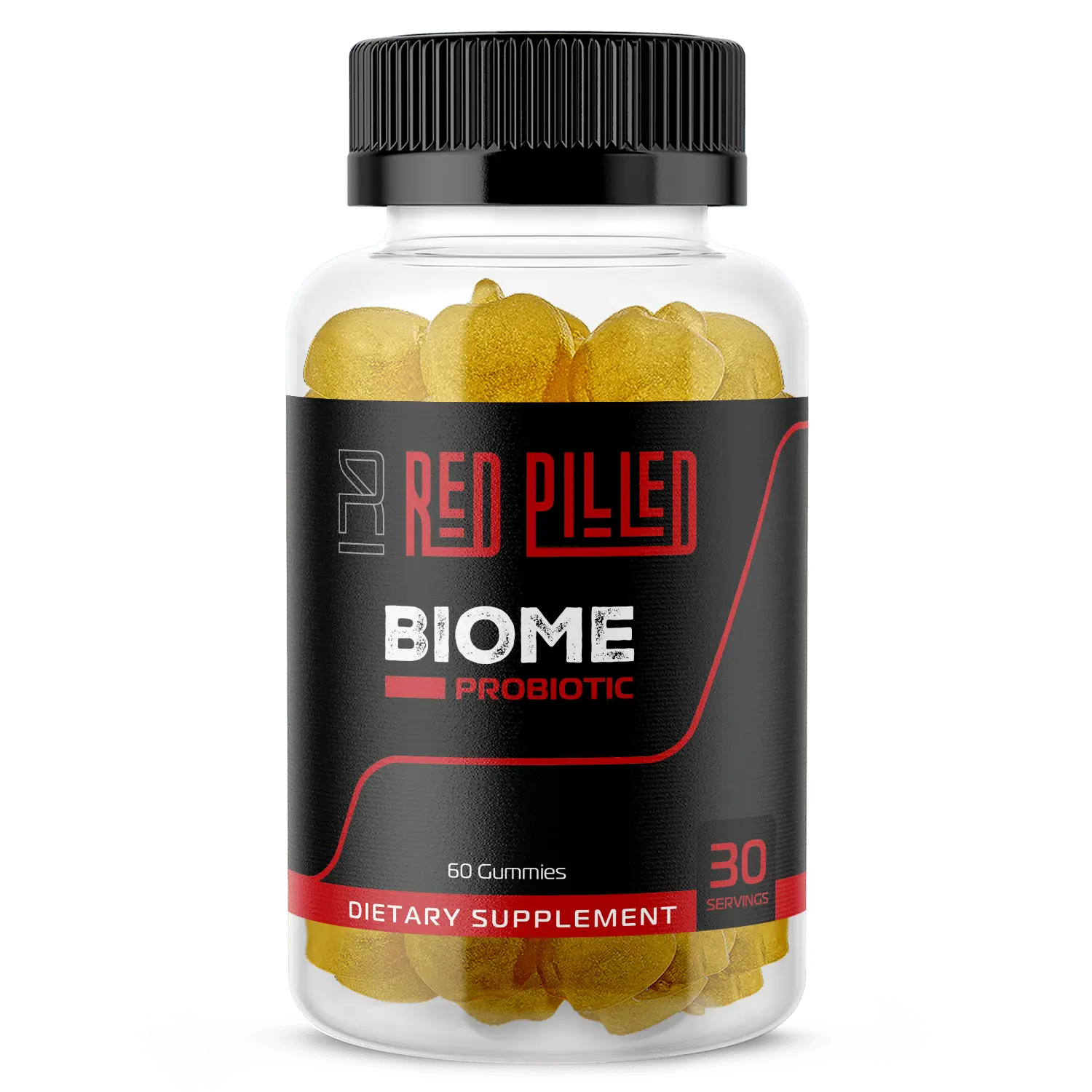 Redpilled Supplements Biome - Probiotic - 60 Gummies - 30 Servings