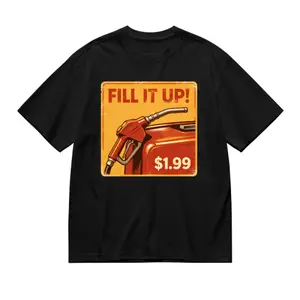 Show off your love for retro fuel station style with this “Fill It Up” Gas Pump T-Shirt. this shirt is perfect for drivers, truckers, mechanics, car lovers, and anyone who enjoys funny gas price humor.