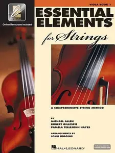 USED-Essential Elements for Strings Viola Book 1 Beginner Viola Sheet Music and Eei Online Resources by Gillespie, Robert (Hardcover)