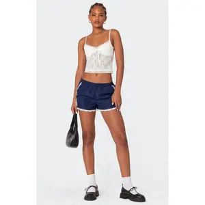 Edikted Women's Kallie Lacey Track Shorts