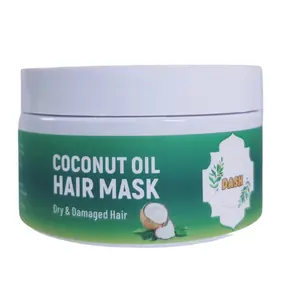 Dash Coconut Oil Hair Mask and Deep Conditioner for Dry or Damged Hair- 8.45 Oz Haircare Hydrating Keratin Repair Shampoo Aloe Blend
