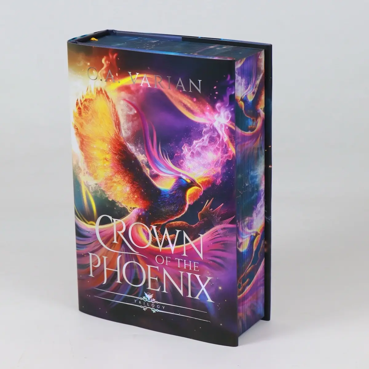 Crown of the Phoenix Series Illustrated Omnibus, Spicy Fantasy Romance Hardcover Book