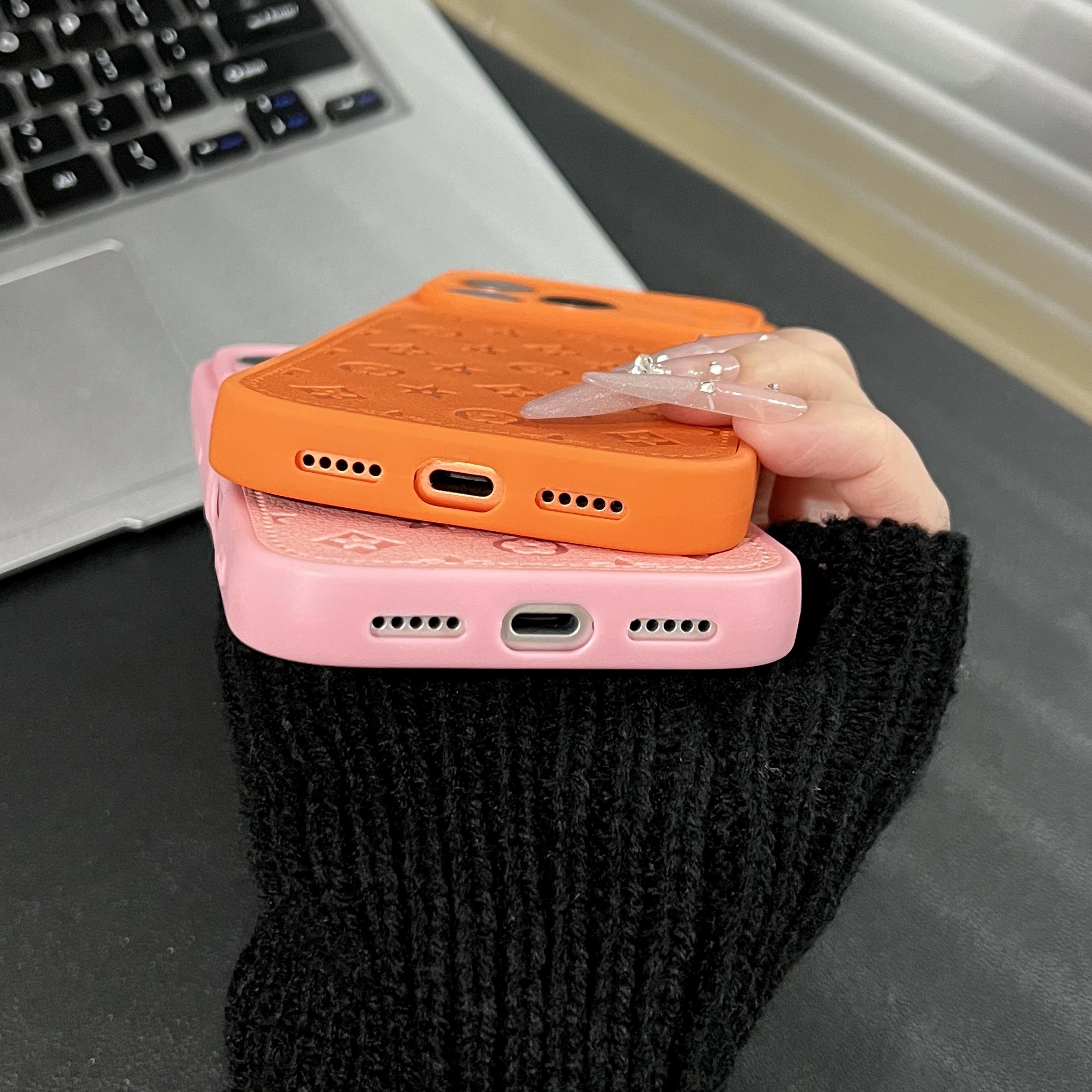 Suitable for iPhone 17, 16, 15, 14, 13 Pro Max, Viral high-endleather pattern phone case,leather phone caseforbothboys and girls.17 promax case/16 pluscase/15promaxcase