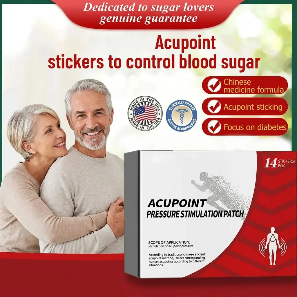 Diabetes Patch - Natural Herbal, DiabeticCare Patch, High Blood Sugar Support,Health Care