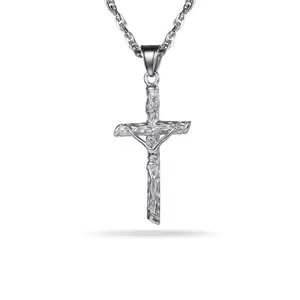 PROSTEEL Cross Pendant Necklace Stainless Steel Protection Necklaces Jewelry Unisex For Men Women with Gift Box