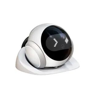 Indoor Robot Security Camera – Movable Pet Camera with APP, Two-Way Audio, Motion Detection, Night Vision, Auto Recharge – Smart Camera for Pets, Elderly, Baby