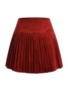 Athleisure Y2K Bold Color Pleated Mini Skirt | Edgy Sporty Vibe Bottoms Preppy Athleisure Pleated Skirt | Campus Sporty Daily Staple Bottoms Lazy Girl Athleisure Pleated Mini Skirt | Cozy Sporty Everyday Bottoms Pleated Tennis Skirts