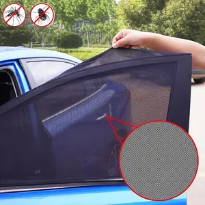 Car Window Sun Shade, Breathable Mesh Car Side Window Shade Sunshade UV Protection Bug Mosquito Net Universal Fit For Most Cars For Baby, Kids, Car Sunshade Outside Car