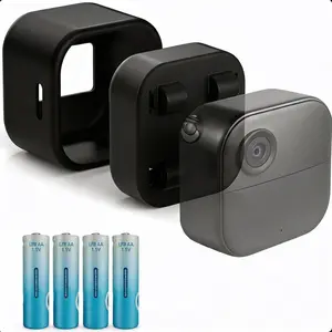 E EGOWAY Battery Extension Pack for Blink Outdoor 4-4X 2K+ 6000mAh 2X Extended Runtime Batteries Waterproof Silicone Cover 1 Pack