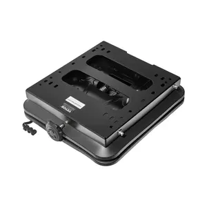 VEVOR Seat Suspension Kit With Seat Slider Track, Universal Air Ride Seat Suspension with Dust Cover, 6in Front-to-Back Adjustable, Tractor Seat Suspension ‎ Kit for Zero Turn Lawn Mower, Forklift