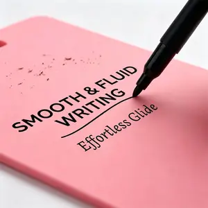 1pc Erasable Badge Sticky Notes, Reusable Silicone Memo Pad, Durable Writing Surface, Ideal for Office & Home Use, Easy-To-Use Design