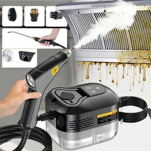 High pressure steam cleaner, household steam cleaner handheld, suitable for kitchen fumes, sofas, small air conditioners, washing machines