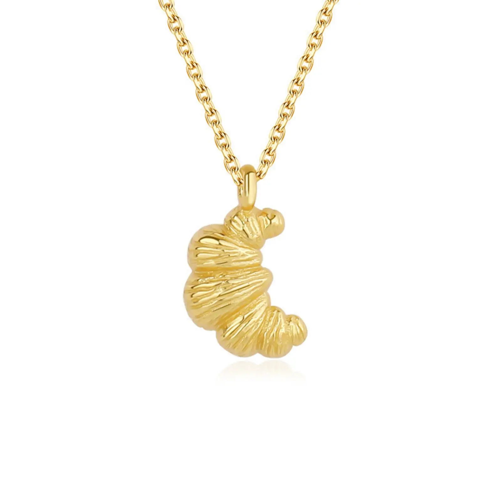 Croissant Necklace Women's Commuter Versatile Girlfriend Gift Clavicle Chain