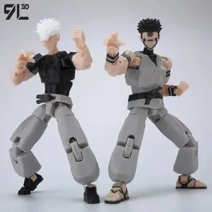 ​9L3D Lucky13 Gojo Sukuna Jujutsu Fushiguro Toji Gojo Satoru Action Figure Dummy13 T13 Multi-Jointed Collectible Toys Titan13