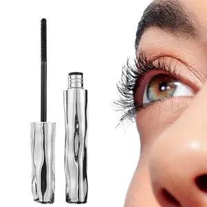 Steel Tube Mascara - Mascara with Spiral Brush Special Spiral Brush Head, Easy Application for Beginners, Easy to Apply, Long-Lasting Volumizing Eyelash Mascara