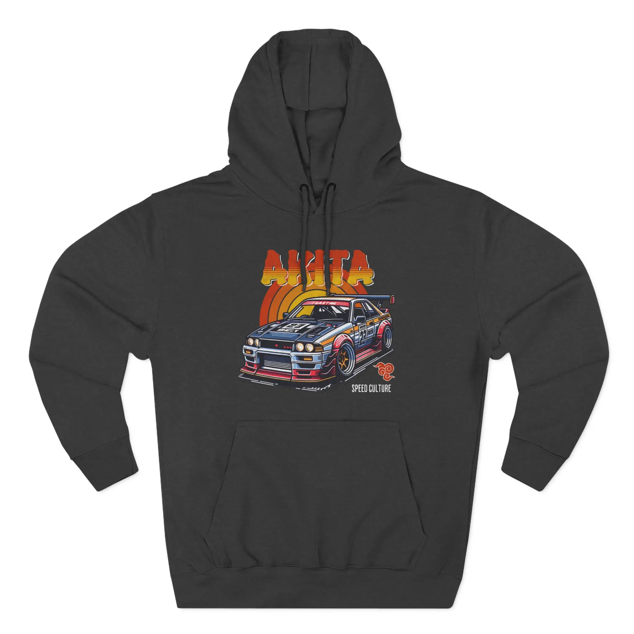 Nissan Skyline Retro Racing Hoodie Car Graphic Pullover Hooded Sweatshirt
