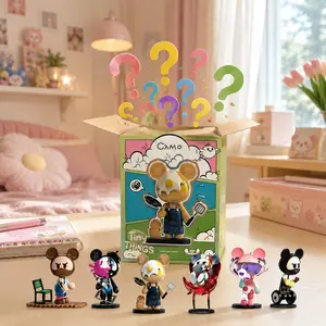 NCOSMOS-COSMOS BEAR Blind Box Figures: "Awkward Moments" Series。