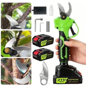 Cordless Electric Pruning Shears, 30mm (1.18") Cutting Diameter, SK5 Steel Blade, 13000mAh Rechargeable Lithium Battery, Lightweight Handheld Power Pruner for Garden Orchard Tree Trimming,for Valentine’s Day Gift