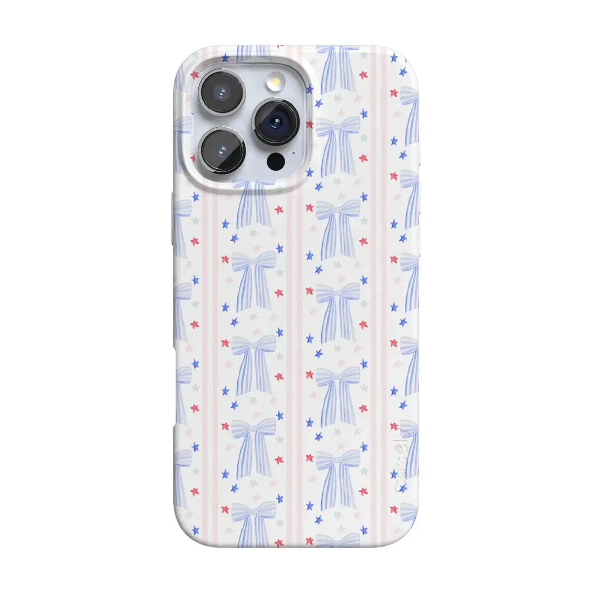 Casely iPhone 16 Pro Case | Summer Bows | Coquette | Compatible with MagSafe | Classic Ultra Thin Design