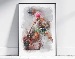 Sean O'malley Poster, Sean O'malley v Aljamain Sterling, MMA Prints