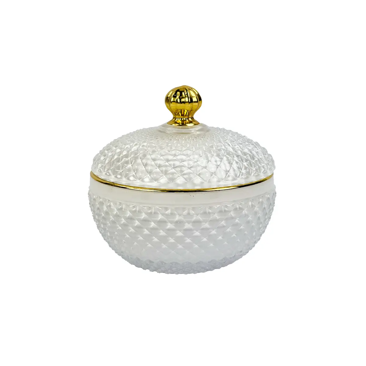 4 Oz Small Vanity White Candle Vessel