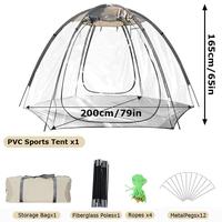 khaki Hexagonal Tent