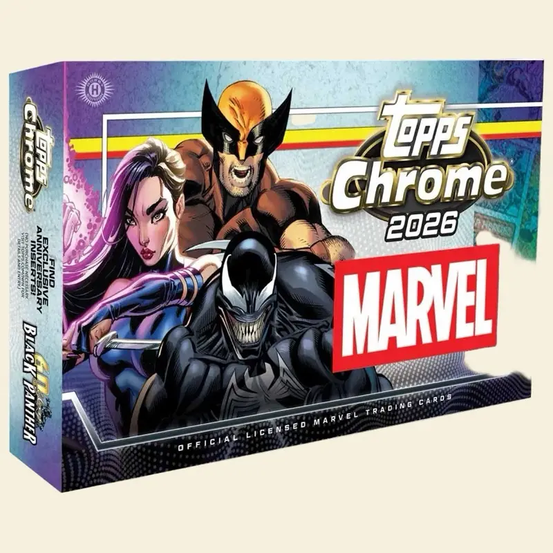 2026 Topps Chrome Marvel Comics Hobby Box - Live Rip Only