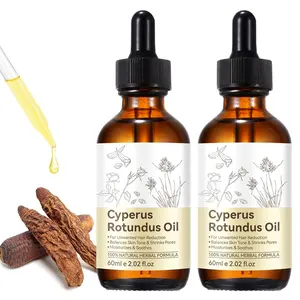 Cyperus Rotundus Oil, Premium Cypress Oil for Hair Removal, Soothing and Gentle, Shrinks Pores, Smooths Skin & Removes Hair, for All Skin Types