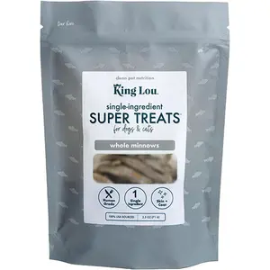 Freeze-Dried Minnow Treats for Cats & Dogs – Natural Snacks for Skin & Coat – 1lb