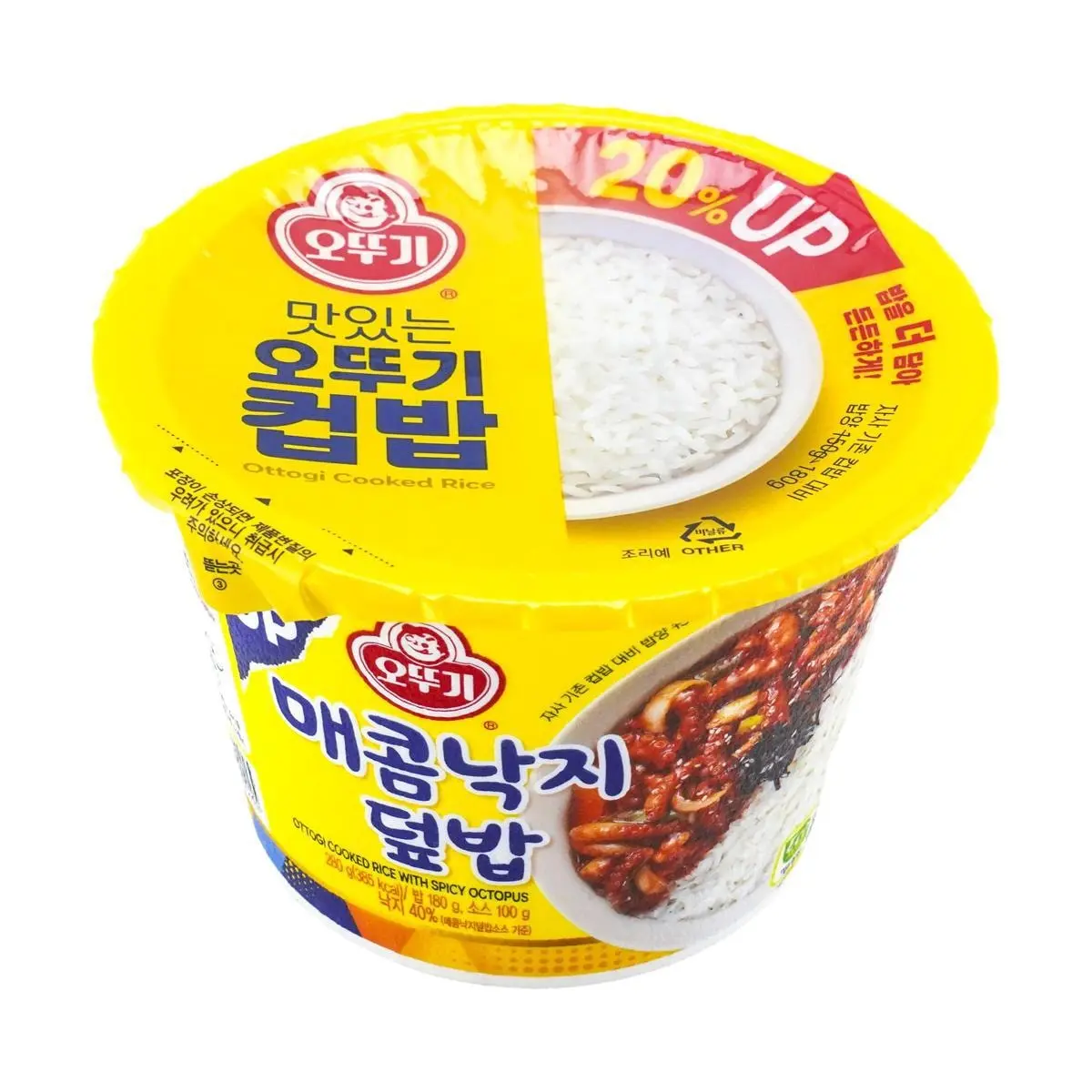 OTTOGI Octopus Topped Bowl Rice 280g