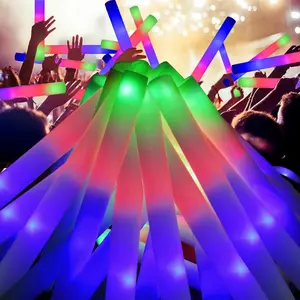 45 count  Glow Sticks, LED Light Up  Sticks with 3 Modes Flashing Changing, Glowing in The Dark for Event Party Wedding Halloween Christmas Concert Supplies