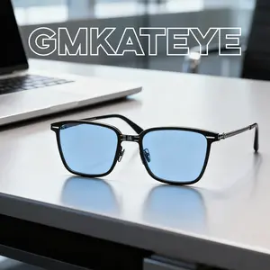 HD Clear Vision & TRUE COLOR Tech!  The GMKATEYE blue folding sunglasses with UV400 Protection.  See The World in HD.