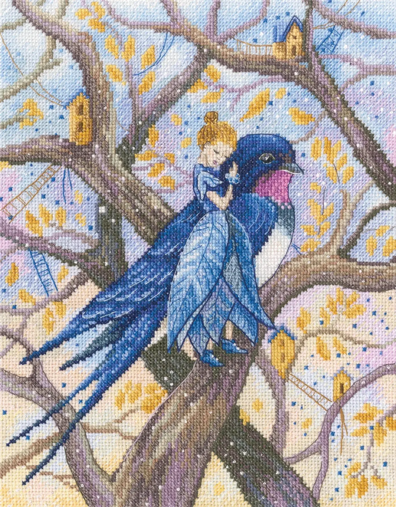 Thumbelina Counted Cross Stitch Kit by RTO M985