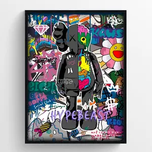 Graffiti Hypebeast  Decor Poster UNFRAMED Decor Poster