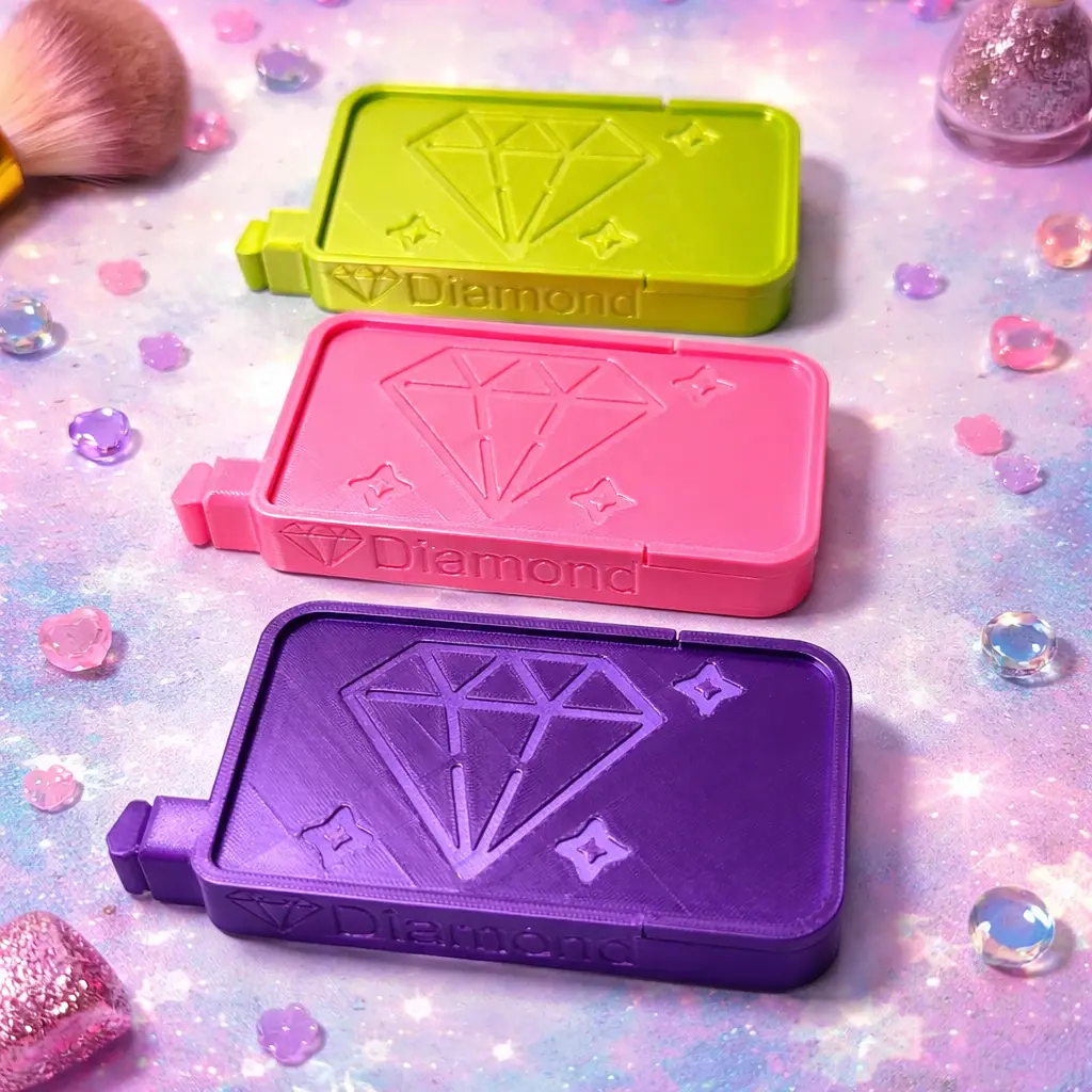 Diamond Painting Tray with Lid   No-Spill Storage for DIY Crafts