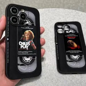 Horror Movie Video Phone Case For iPhone 17 16 15 14 13 12 Air 11 Pro Max Soft Silicone Cover For gift