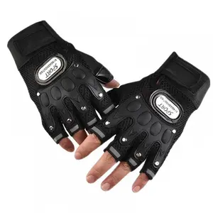 Sports Glove, 1 Pair Breathable Half-finger Fitness Glove, Sports Accessories Weight Lifting Gloves, Non-slip Adjustable Strap Workout Gloves, Gym Gear, Gym Accessories