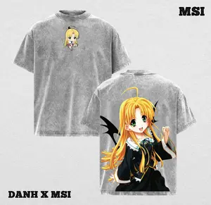 Asia Argento | High School DxD Washed Tee Streetwear Tee Hoodie “Healing Light — A Pure Heart That Shines” — For Anime Fans, For Drops That Glow With Gentle Strength
