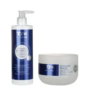 Tahe Defender Kit - Shampoo Bonder Plex 400ml + Tahe Defender Mask Bonder Plex 300ml, With Oil Coconut and Marine Keratin