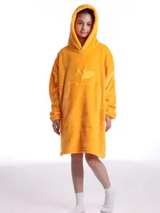 Cartoon Print Home Clothes, Fire Retardant Fabric, Long Sleeve Loose Fit, Apple Shape Pocket, Casual Comfort