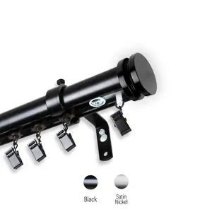 Bun 1" Cordless Traverse Rod