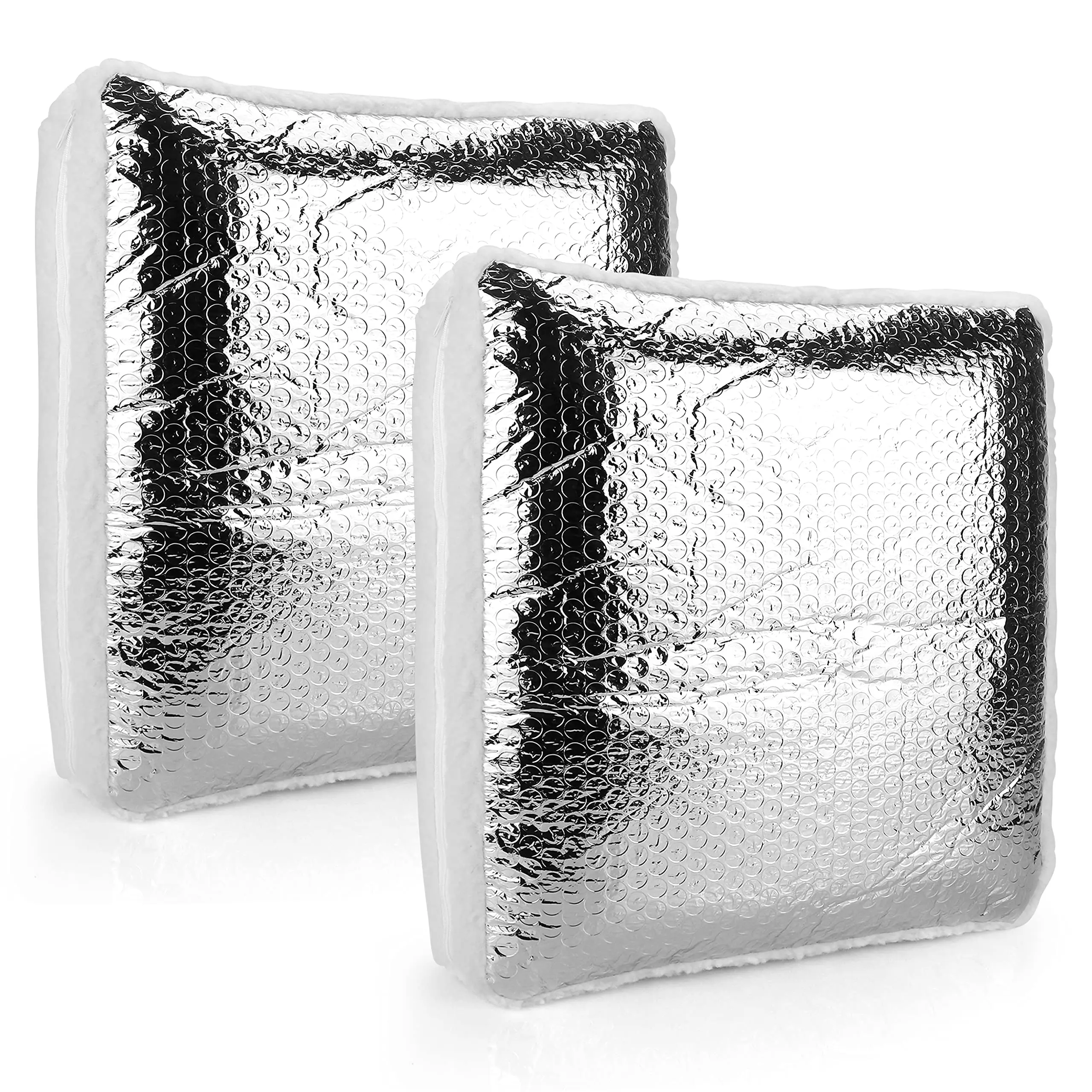 Camp'N Insulated RV Skylight Cover 14" x 14" - Universal Camper Vent Insulator 2 Pack