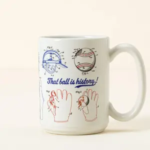 Baseball Every Day Interactive QR Mug