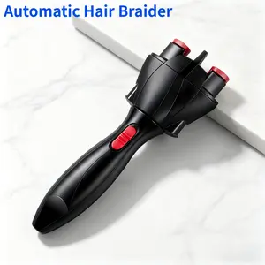 USB Electric Automatic Hair Braider, Quick Twist Braiding Machine for Kids & Adults, Lazy Hairstyling Tool for DIY Twisted Braids