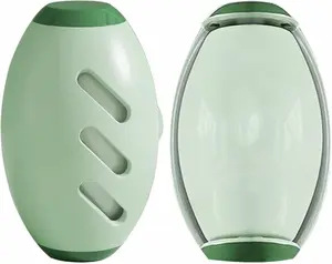 2 Pack Reusable Washable Lint Roller Ball, Compact Mini Travel Lint Remover for Clothes, Dog Cat Pet Hair Remover for Travel and Home Use, Extra Sticky Portable Gel Roller Ball