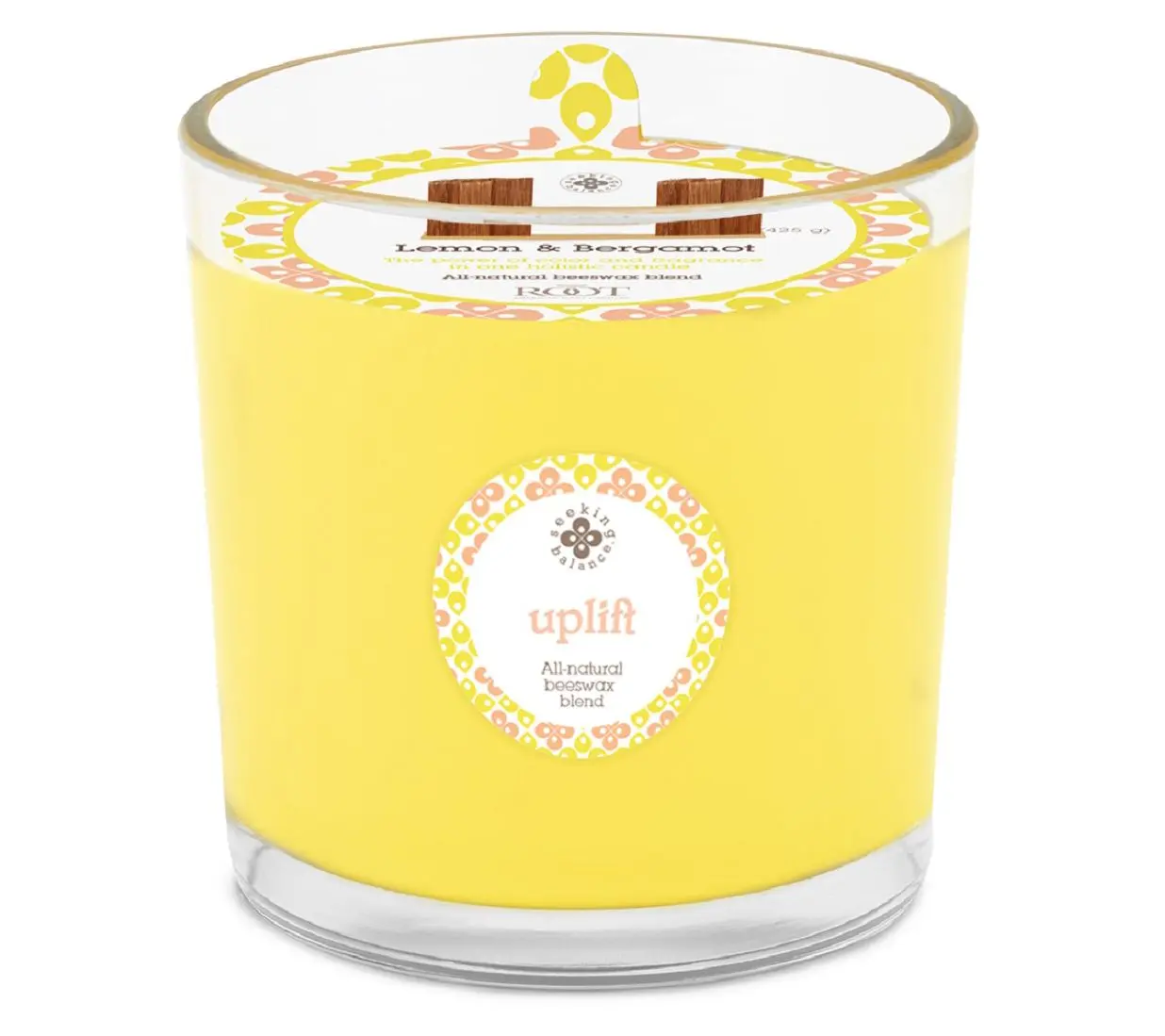ROOT Seeking Balance 12 Oz Two Wick Filled Spa Candle