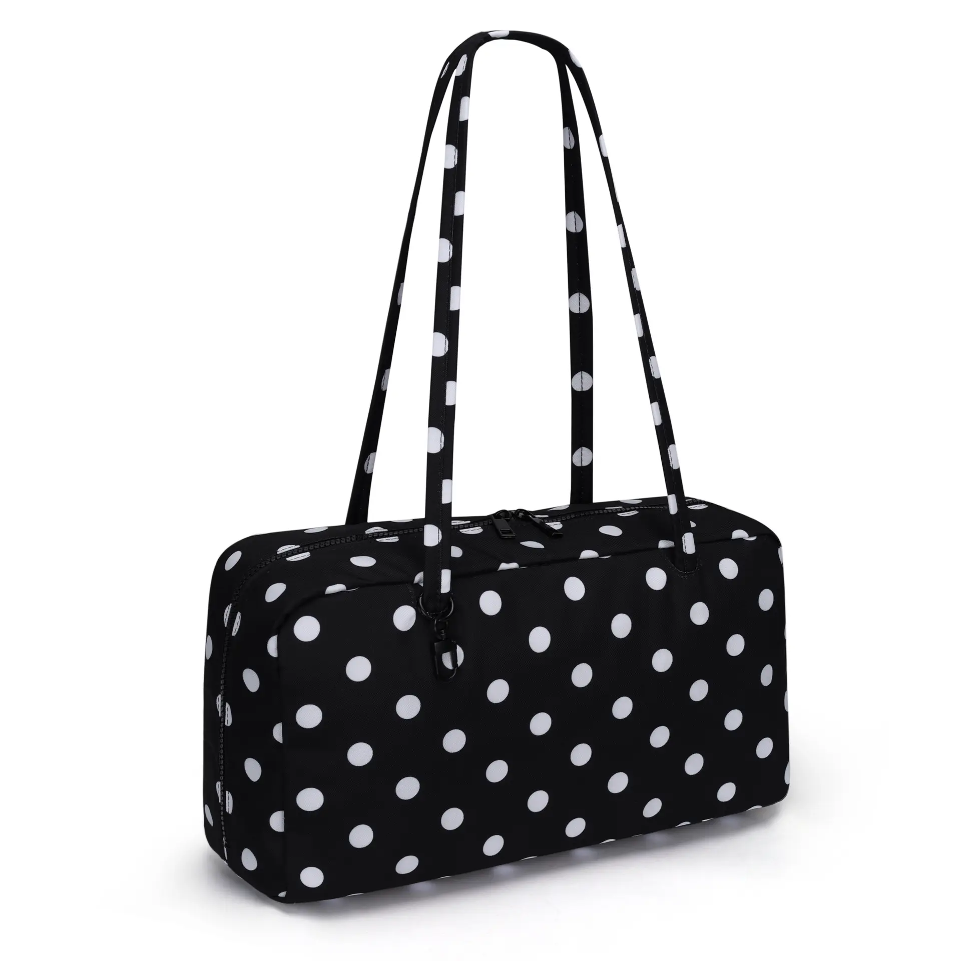 Slouchy Tote Bags Nylon Bowler Bag for Women Hobo Bags Large Shoulder Bag for Travel Work College